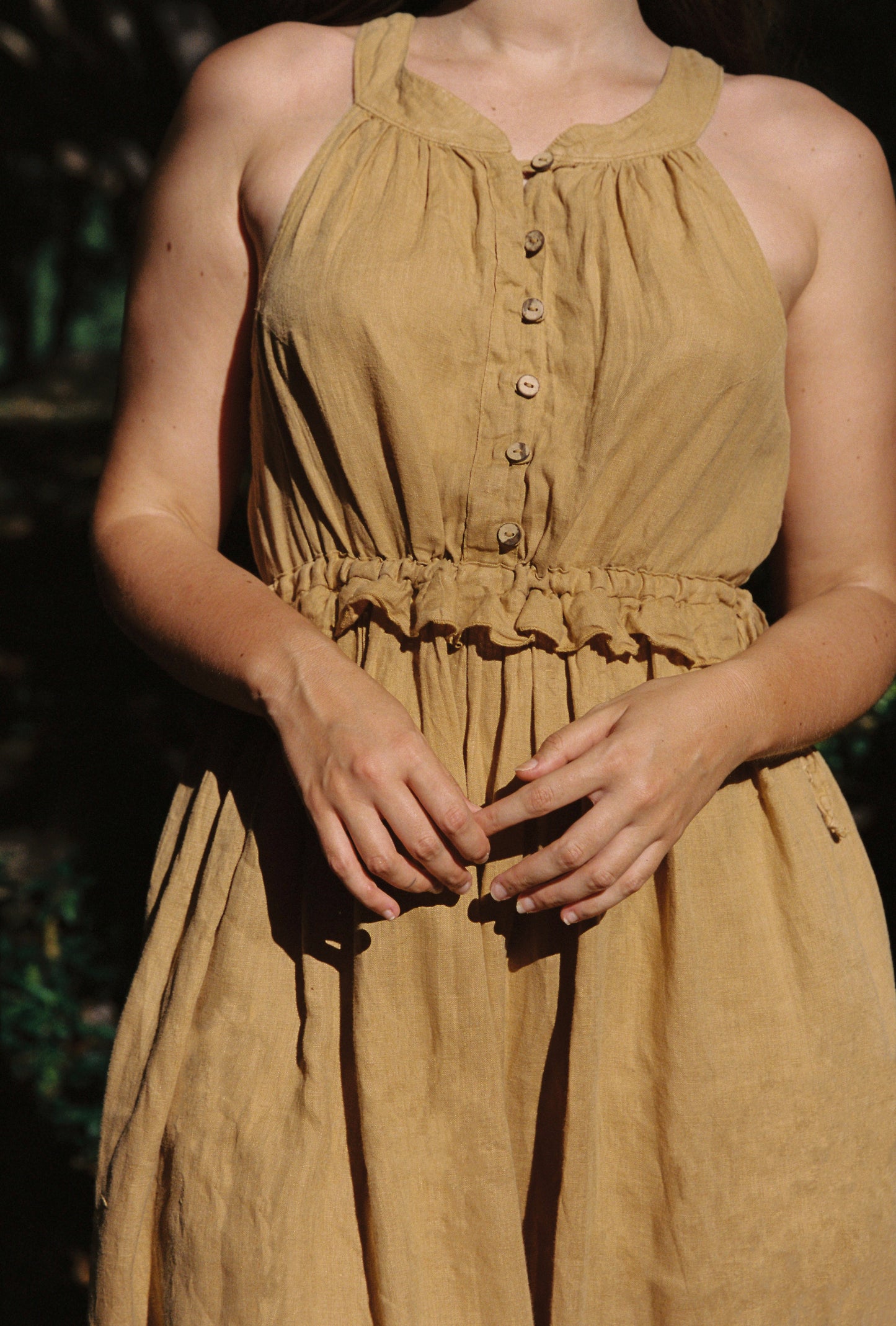Brigit dress - Turmeric