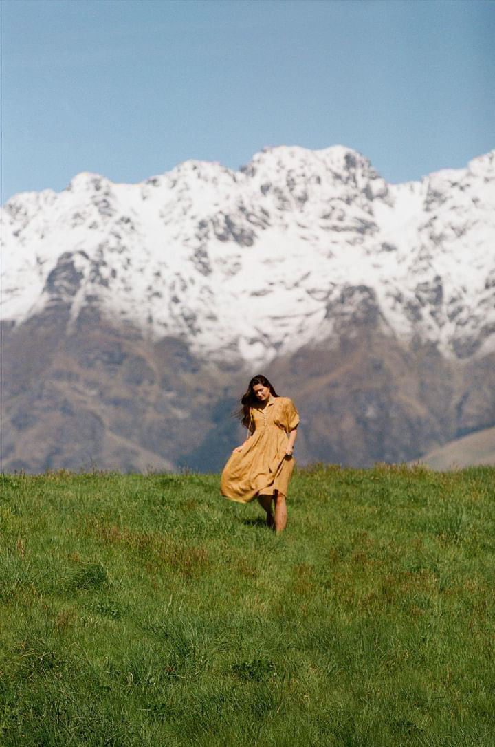 Sofia Dress - Turmeric
