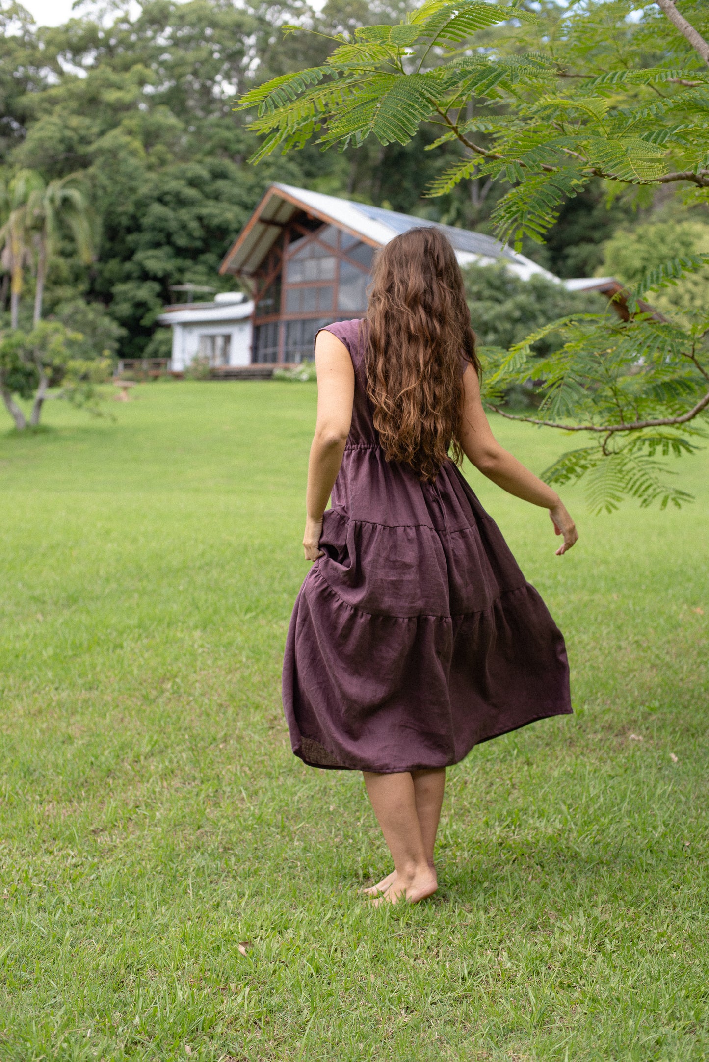 Clementine in Aubergine