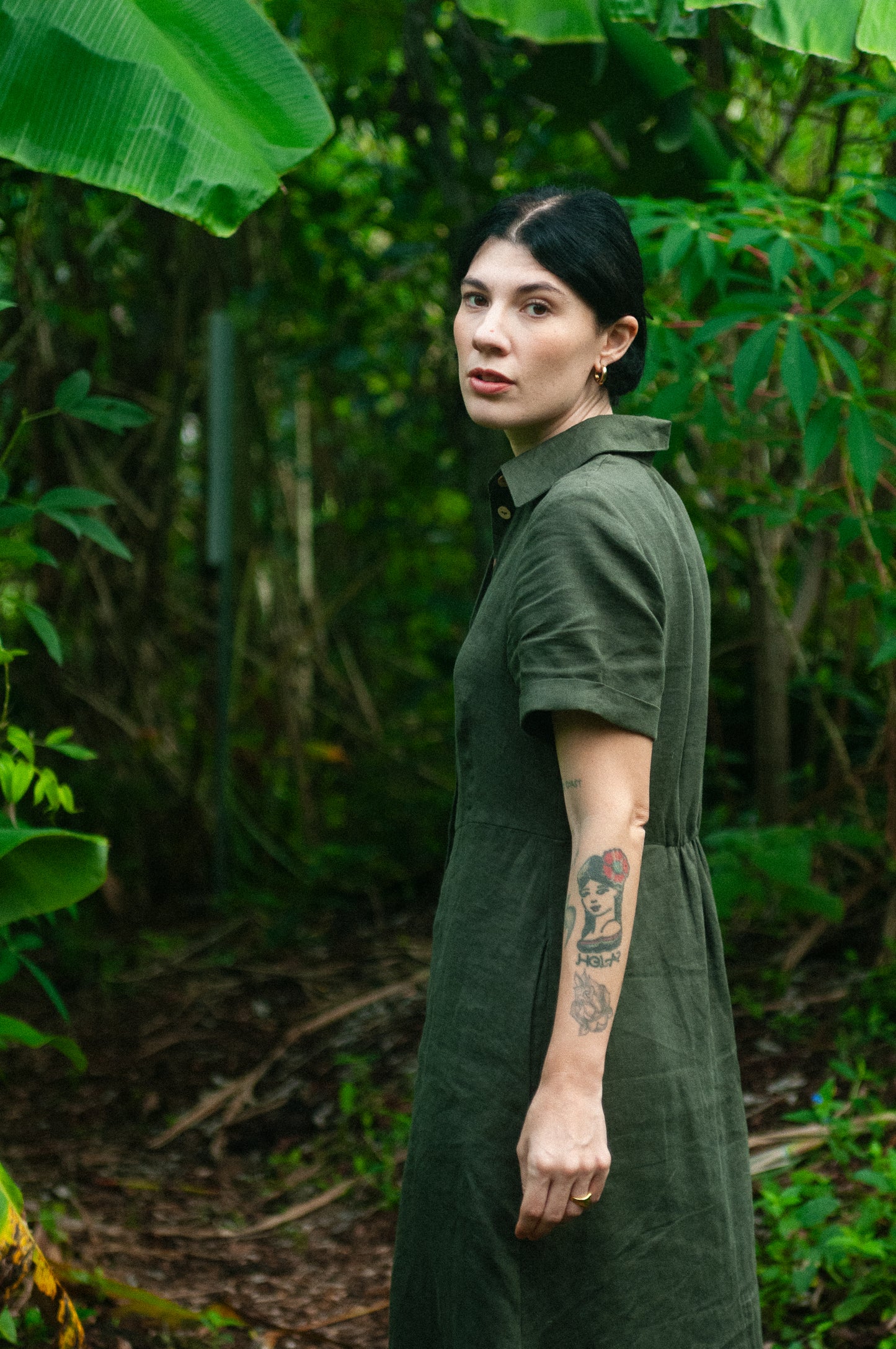 Eleanor - Military green