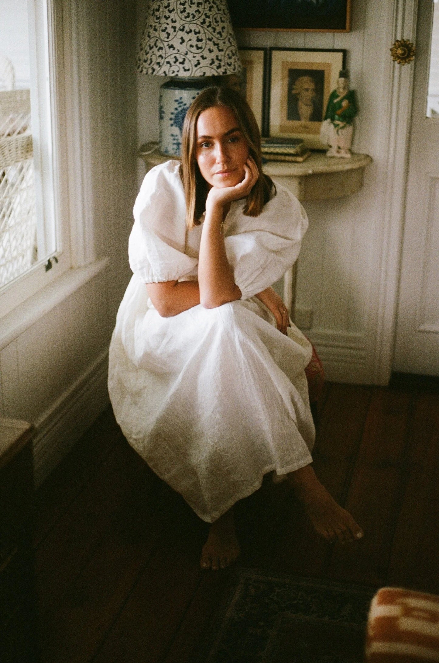 Sofia Dress - Milky white
