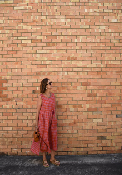 Isabella dress - Raspberry Spritz