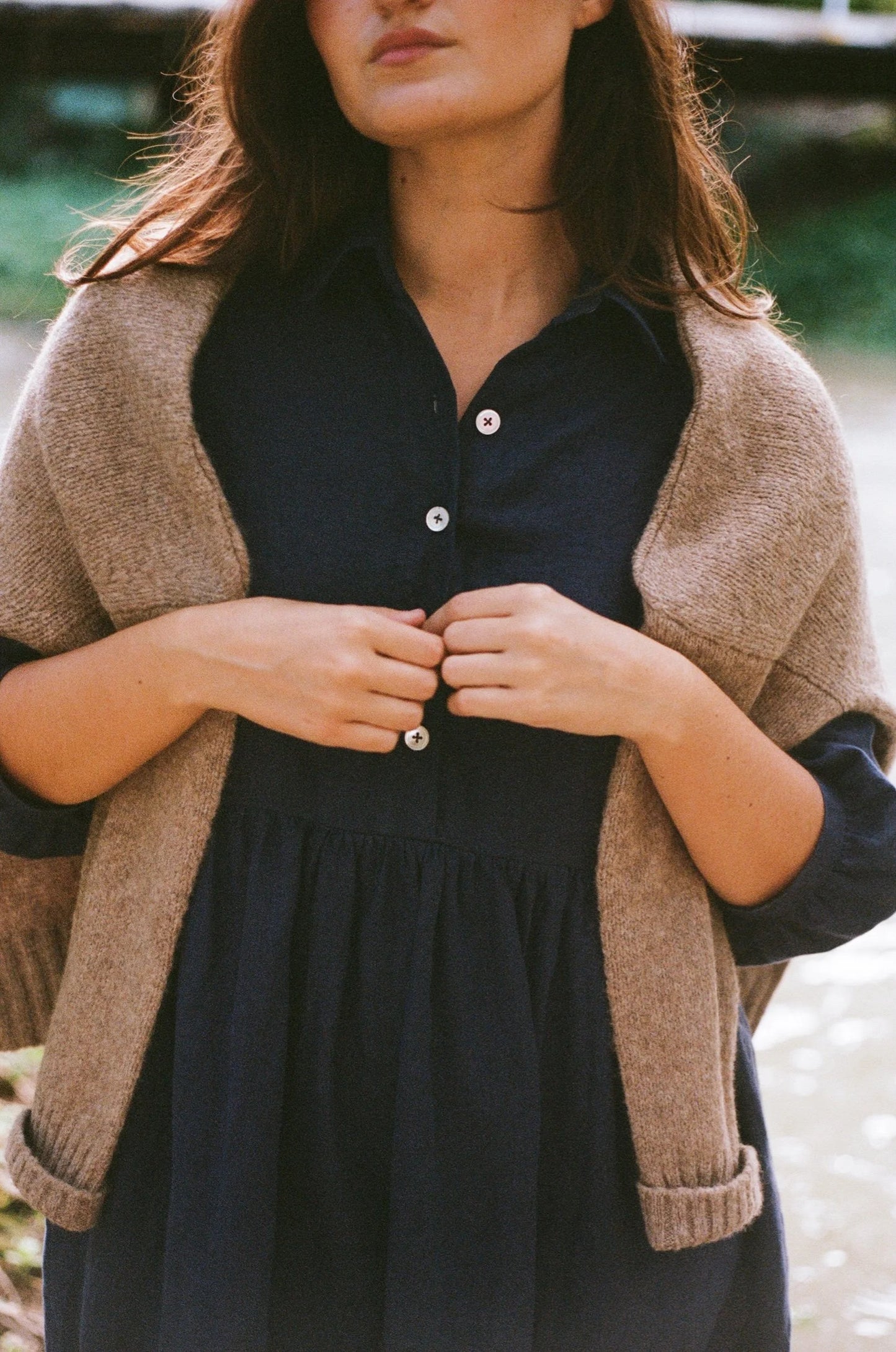 Grace dress Indigo