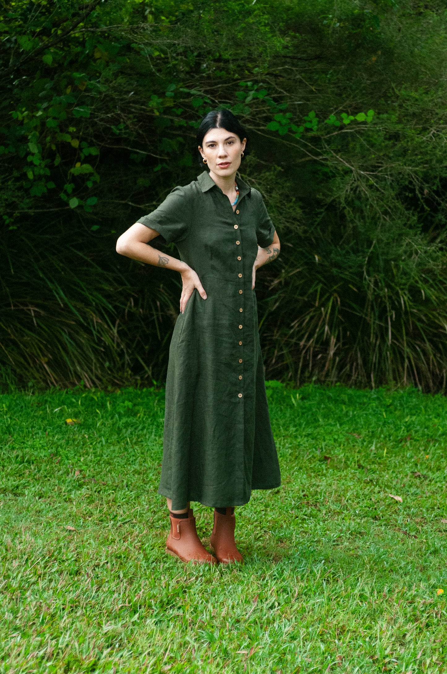 Eleanor - Military green