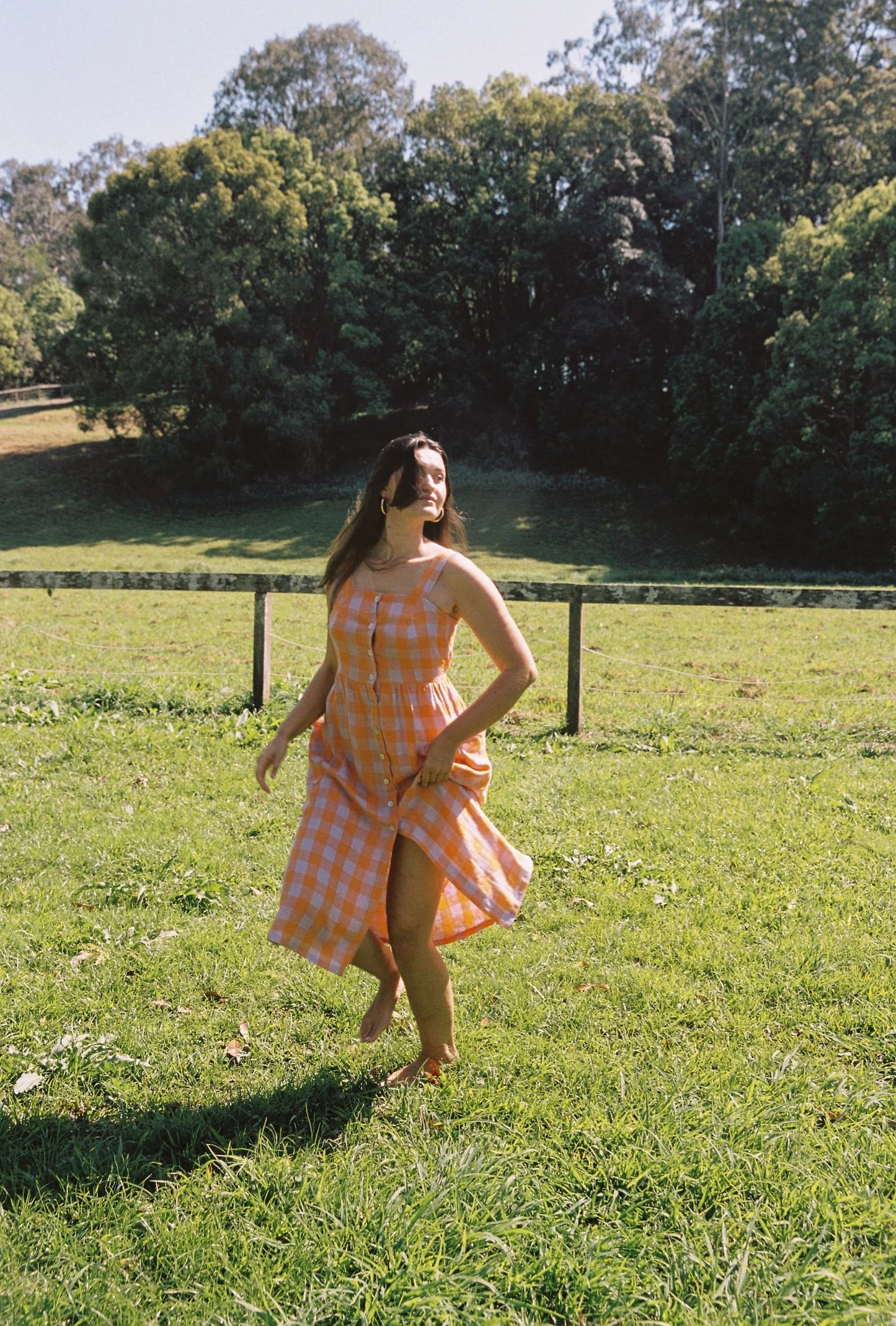 Charleston dress in Marigold