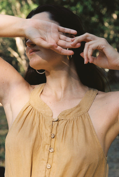 Brigit dress - Turmeric