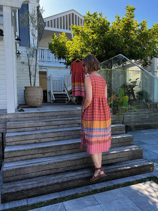 Isabella Dress Sunset