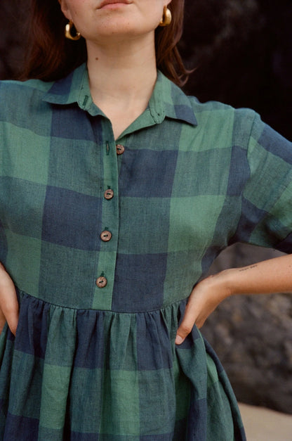 Santa Fe dress - Elba check