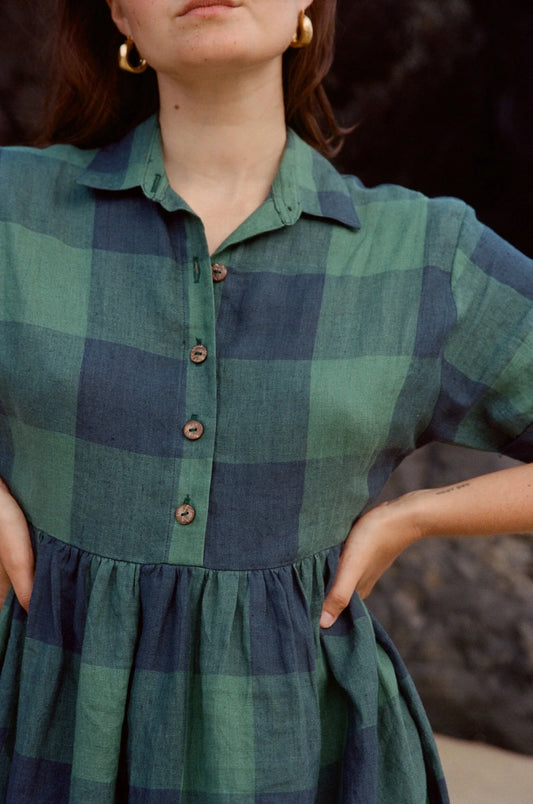 Santa Fe dress - Elba check