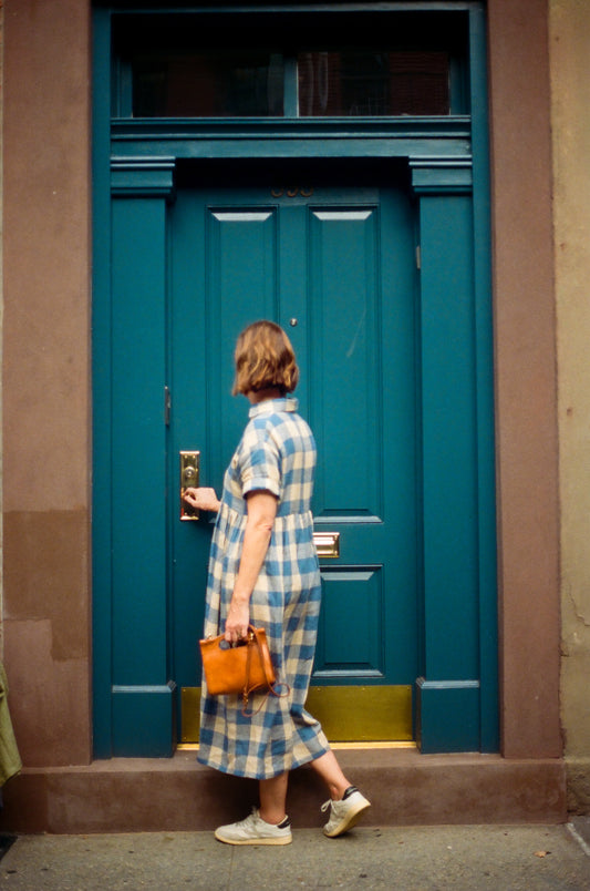 Santa Fe - Cornflower check