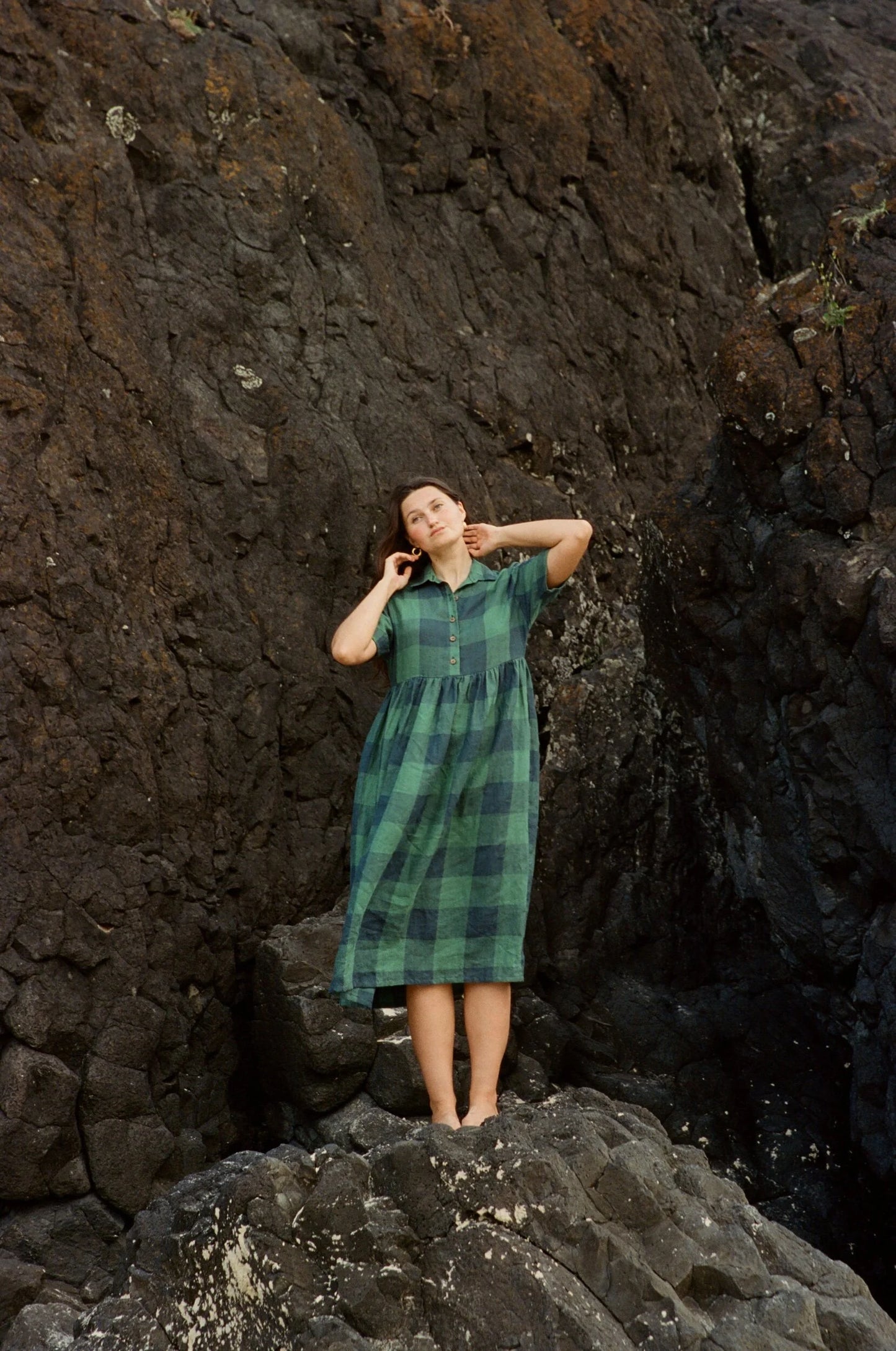 Santa Fe dress - Elba check