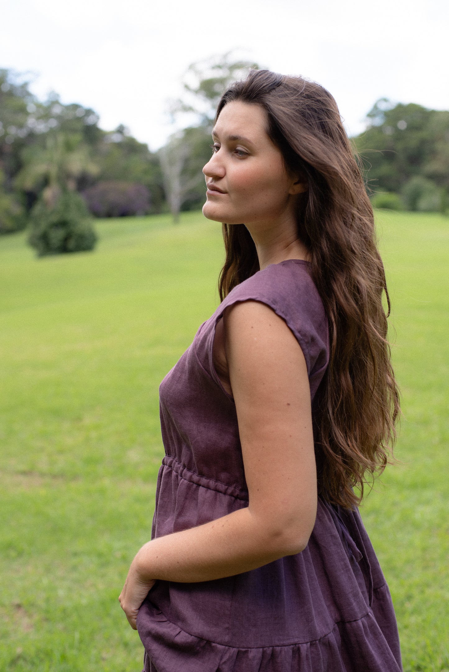 Clementine in Aubergine