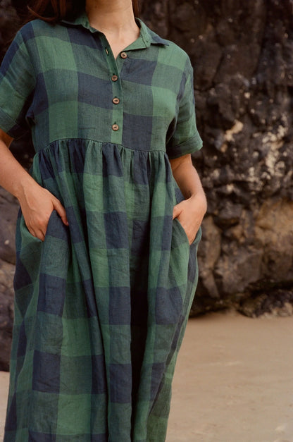 Santa Fe dress - Elba check