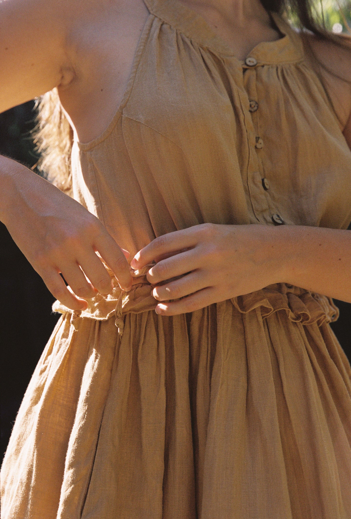 Brigit dress - Turmeric