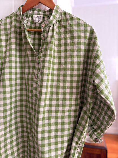 Soho blouse - artichoke check